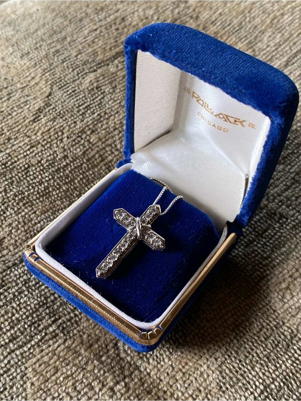 jcpenney Sterling-Silver Cross Pendant Necklace with Diamonds